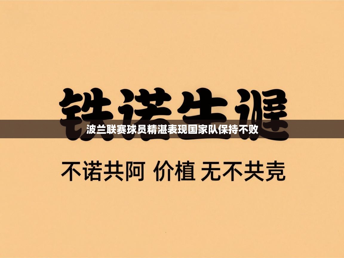波兰联赛球员精湛表现国家队保持不败 第2张